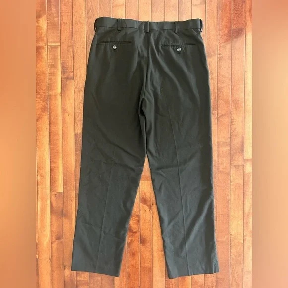 Croft & Borrow Men's Black Dress Pants Size 36x32 - Picture 4 of 4